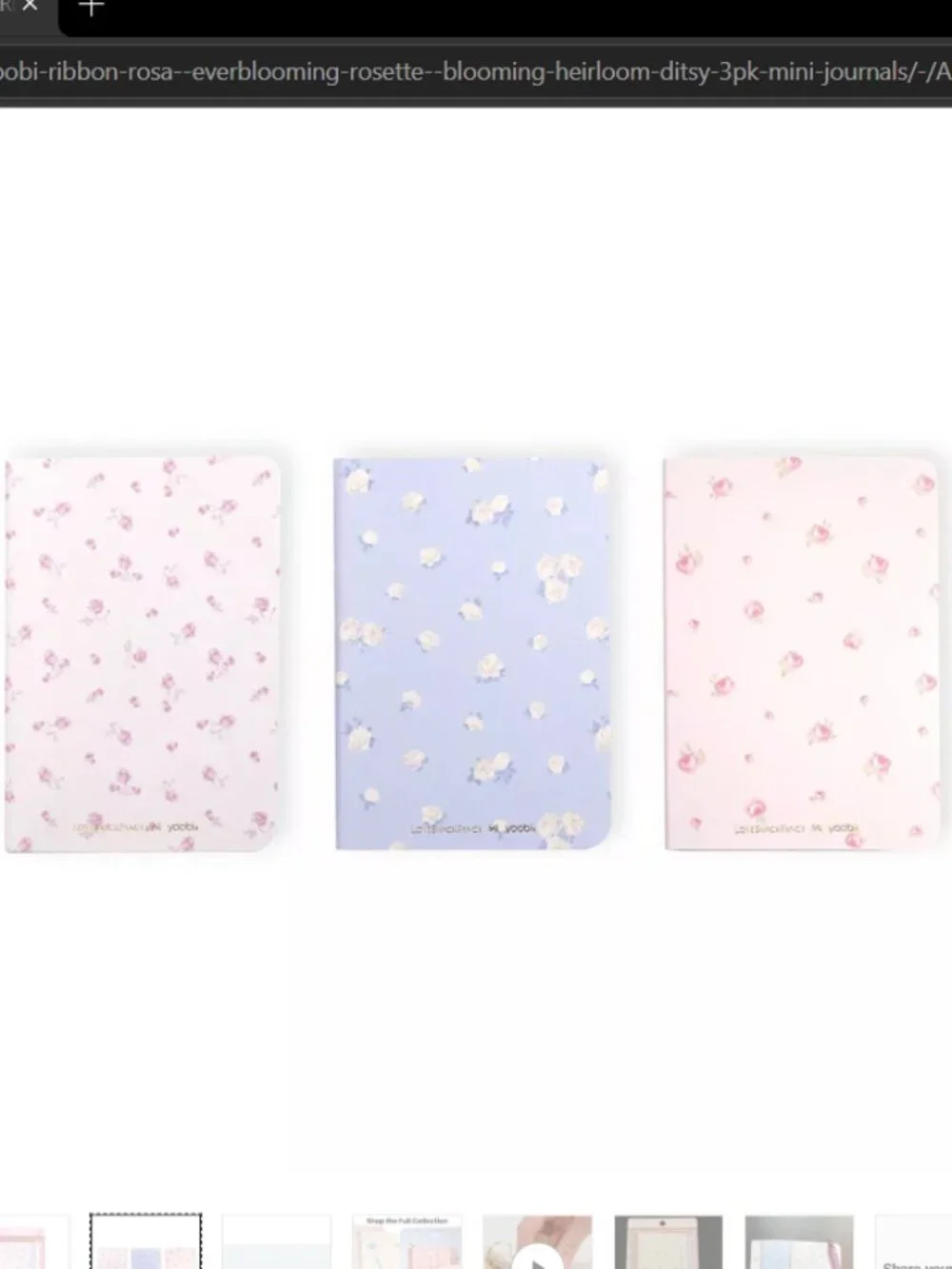LoveShackFancy mini journals